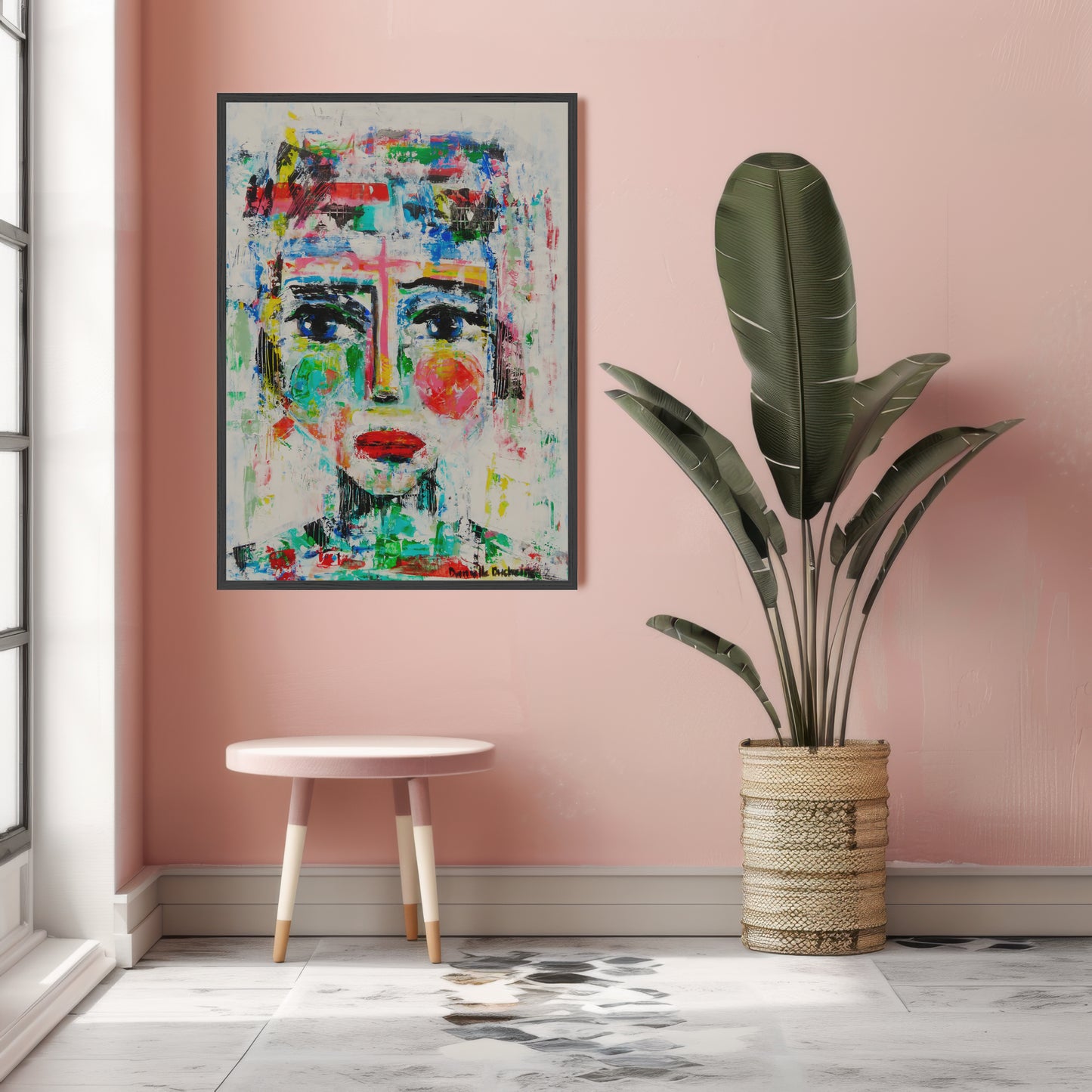 Krachtige vrouw ontwaakt