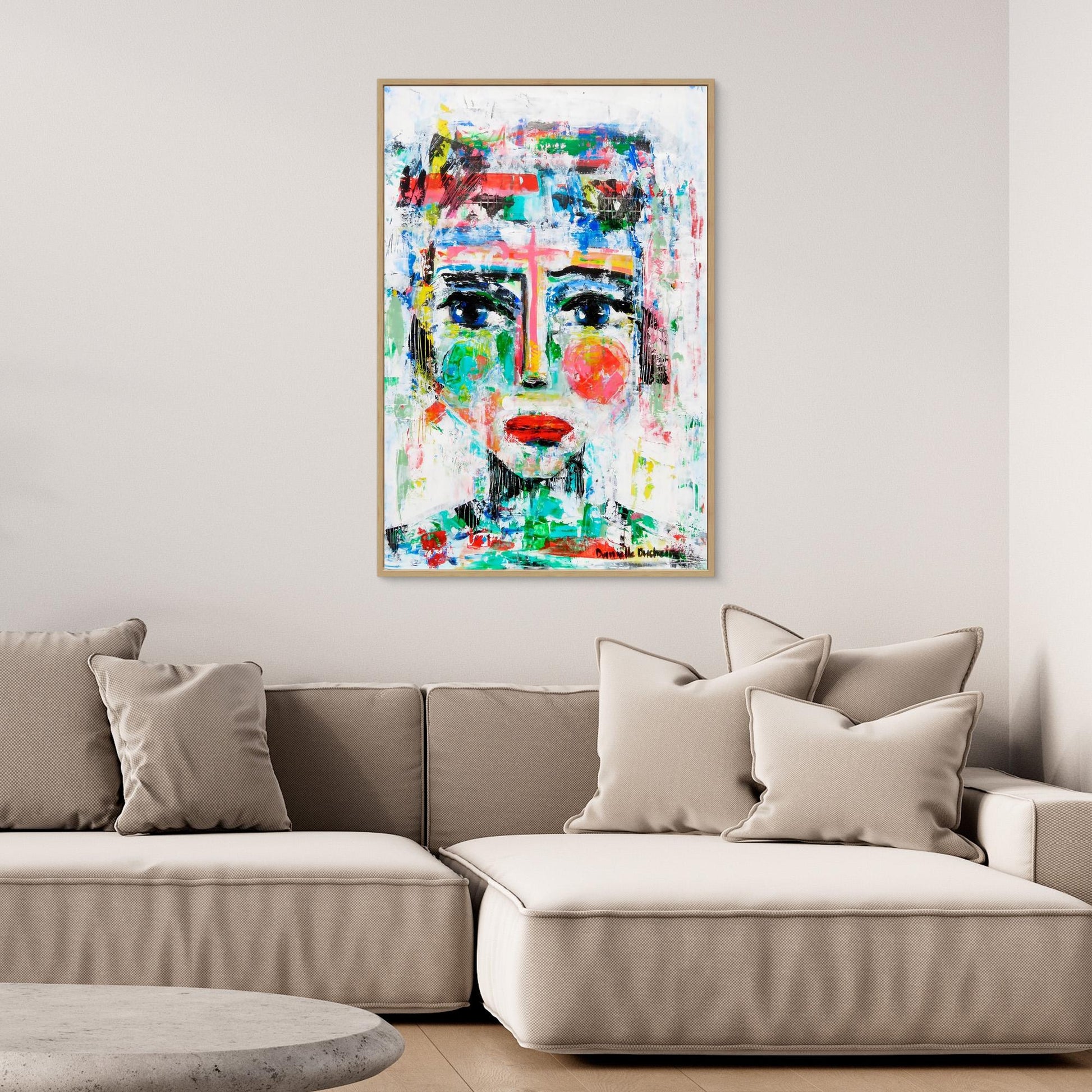 Krachtige vrouw ontwaakt