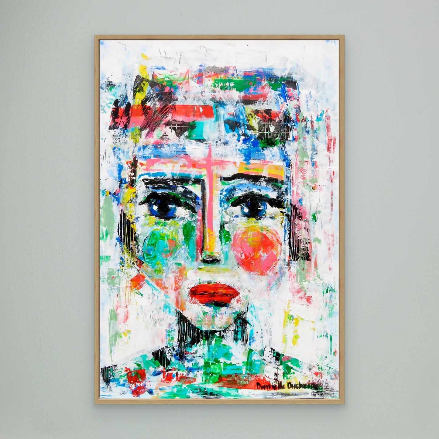 Krachtige vrouw ontwaakt