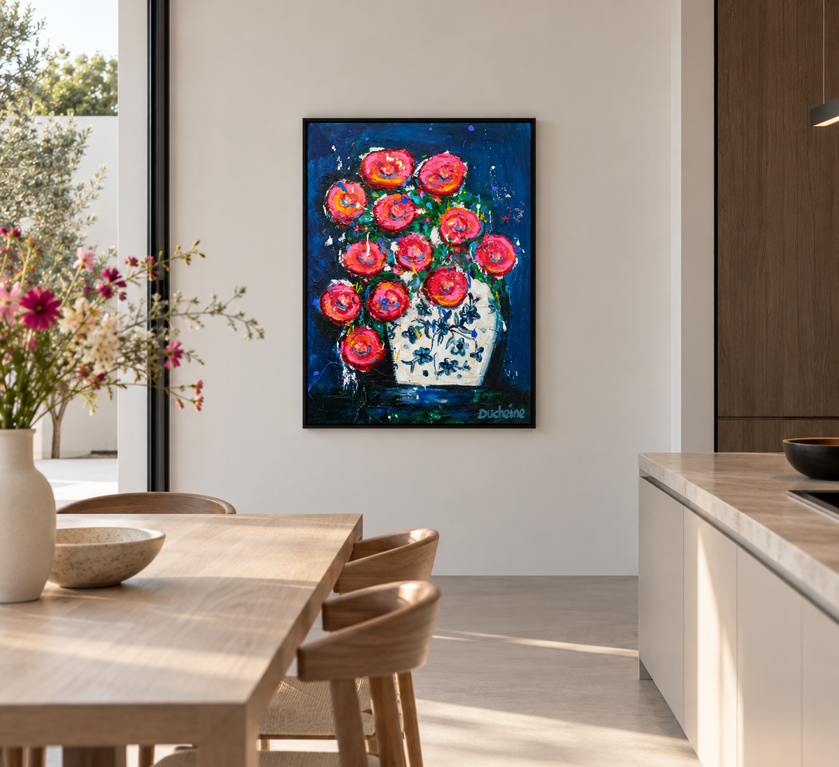 Bloemenfeest in Delfts Blauw