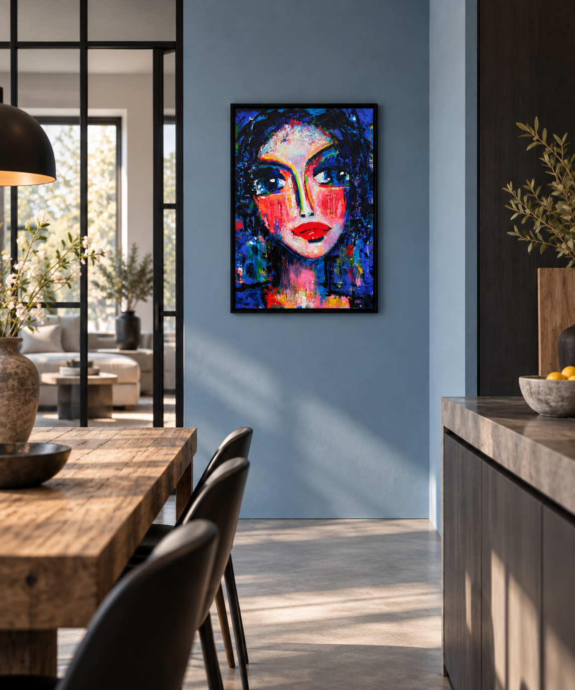 Krachtig in Blauw