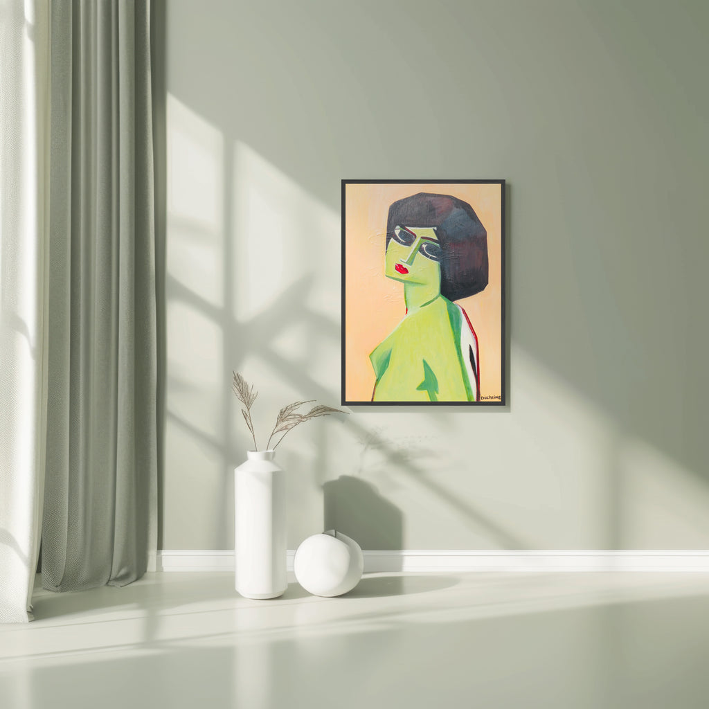 Twee ogen abstract