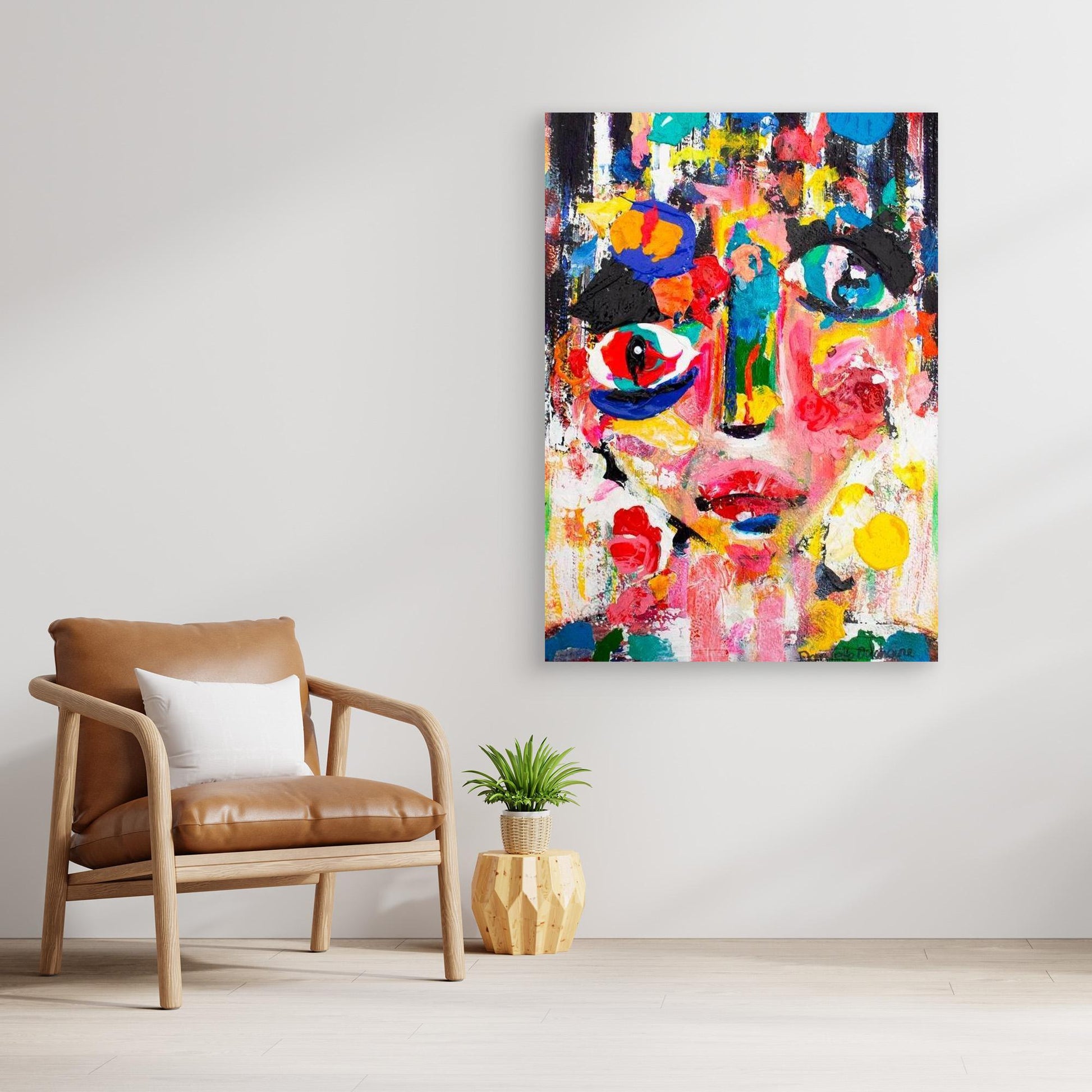 Fine art canvas print - Klodders vol leven - Danielle Ducheine