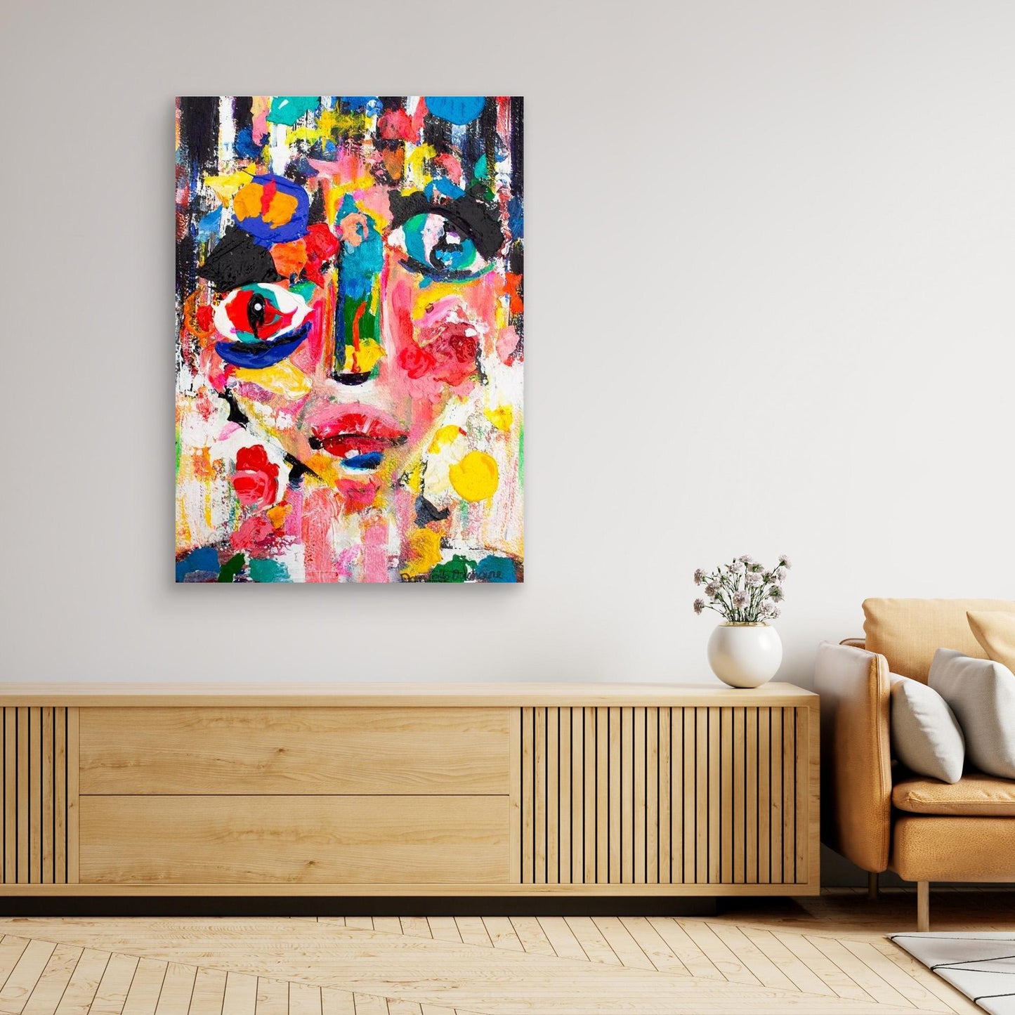 Fine art canvas print - Klodders vol leven - Danielle Ducheine