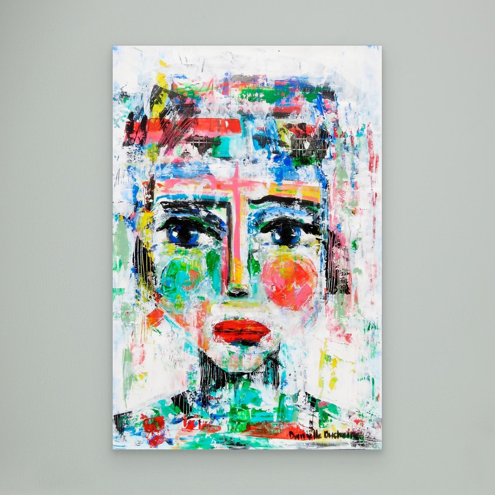 Krachtige vrouw ontwaakt