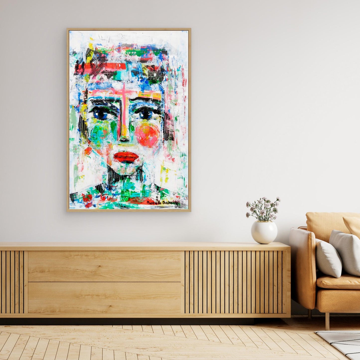 Krachtige vrouw ontwaakt