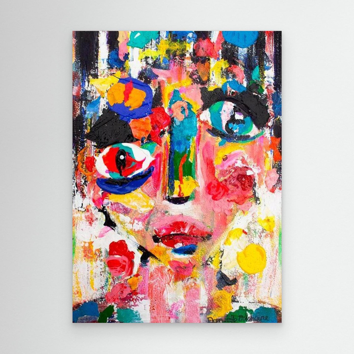 Fine art canvas print - Klodders vol leven - Danielle Ducheine